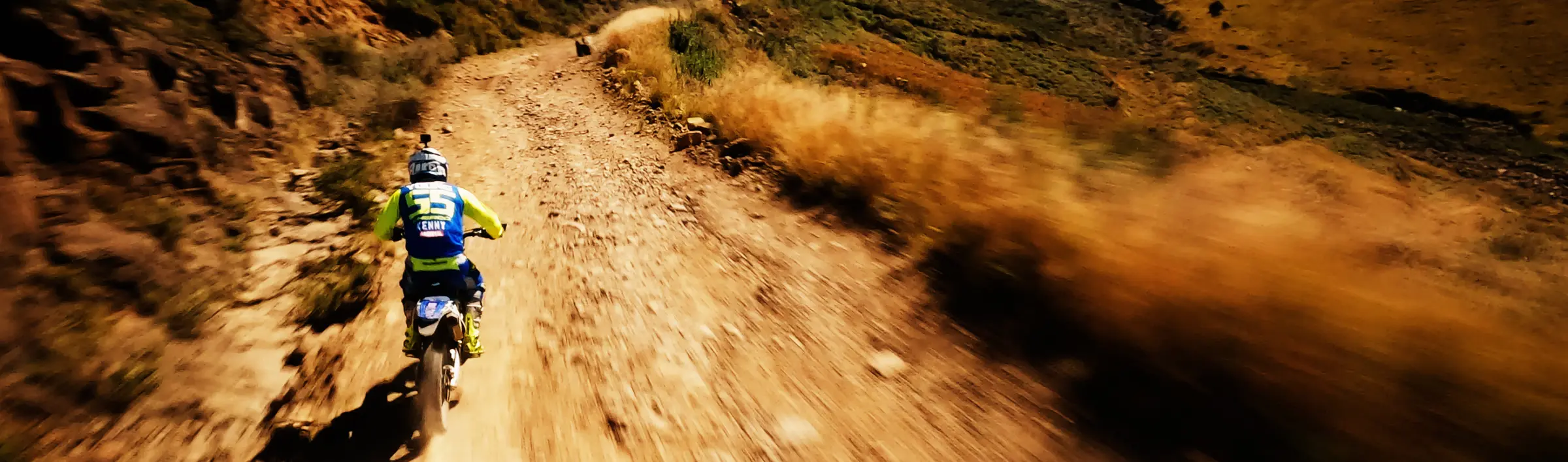 FPV drone chasing motorbike aerial cinematography KZN