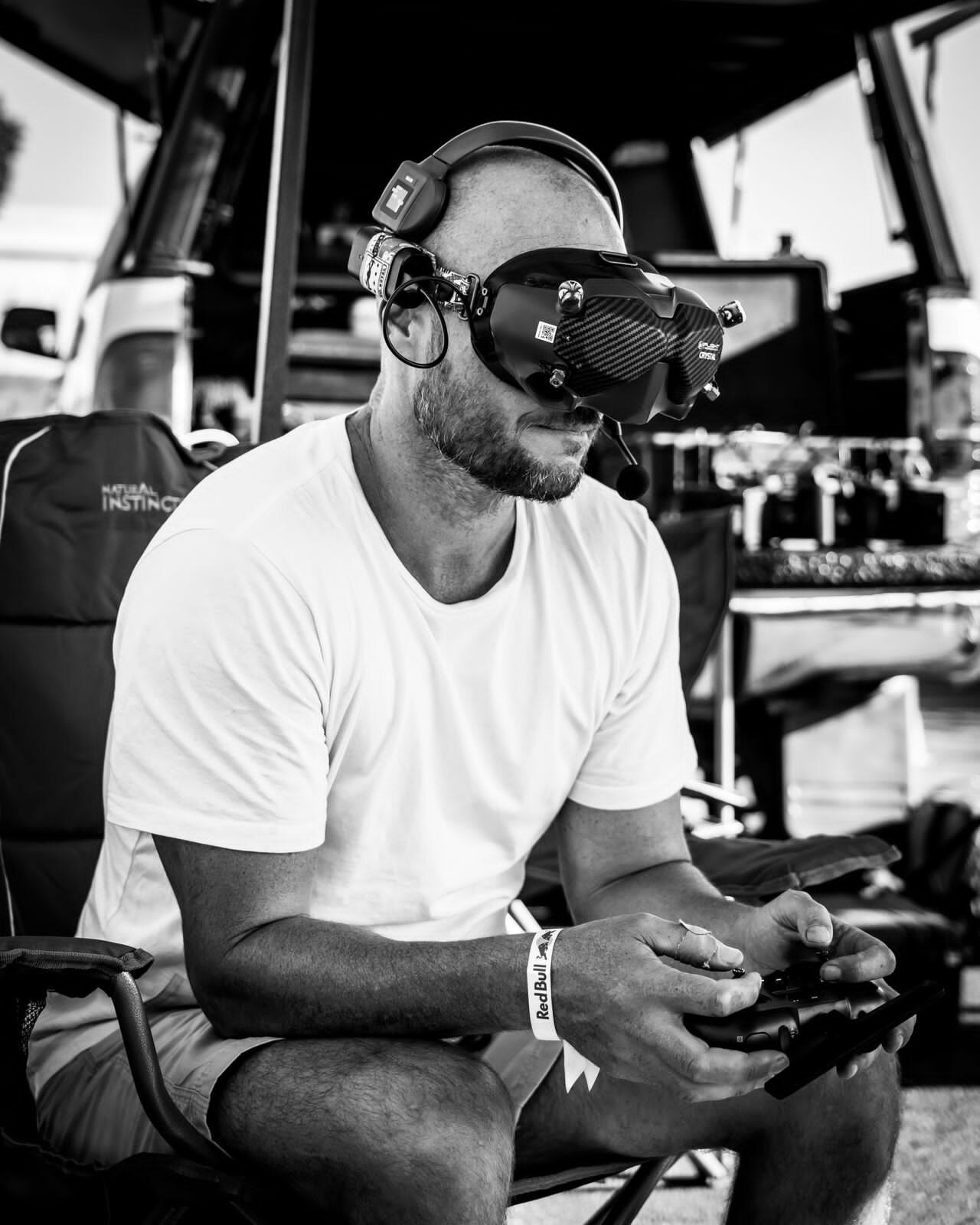 Drone pilot on location shoot KwaZulu-Natal